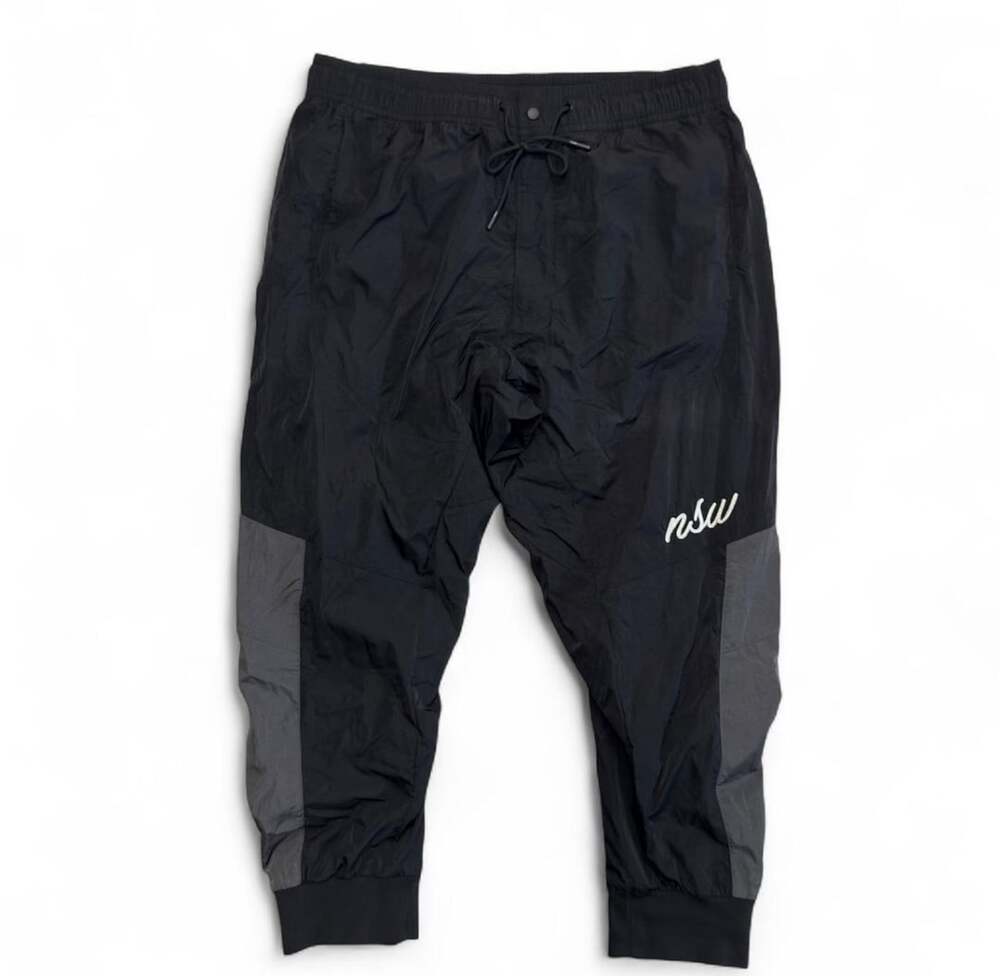 Nike Nsw Woven Jogger Pants Size XXL Black Anthracite